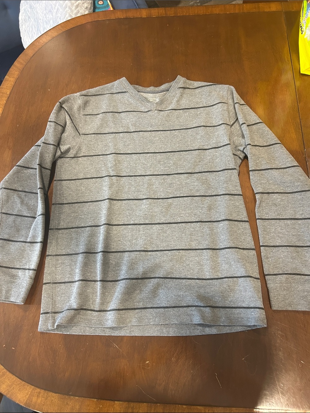 Faded Glory Heather Gray Crewneck Shirt